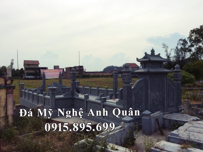 Tổng quan khu lăng mộ đá đẹp dòng họ Nguyễn Văn tại Nghệ An