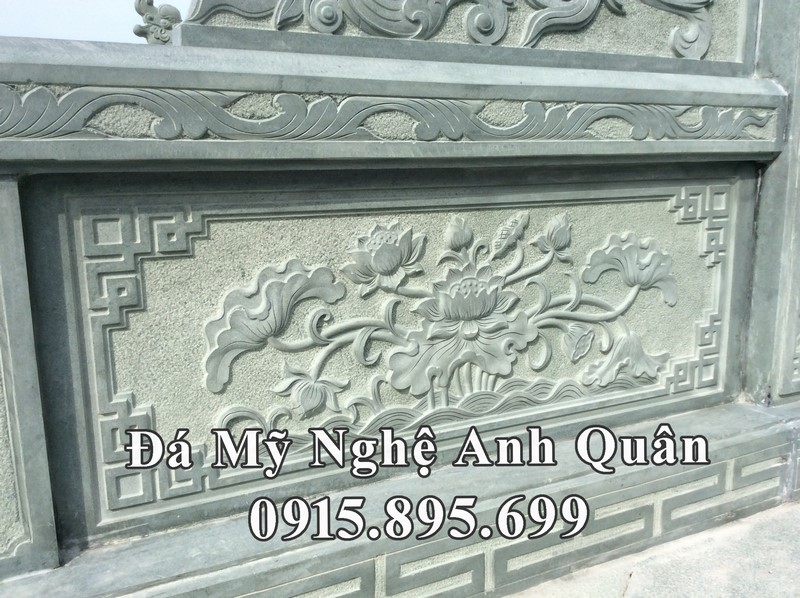 Lan can da xanh reu duoc khac CNC