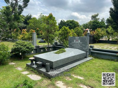 Mộ đá granite tại Hoa viên nghĩa trang