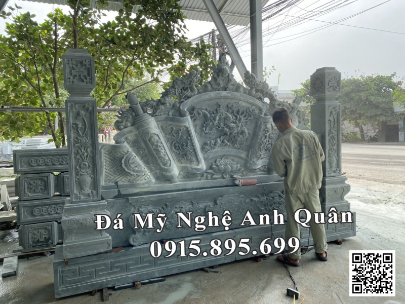 Mẫu Hoa văn Cuốn thư đá đẹp, chuẩn phong thủy, tâm linh #hoavan 6 Chế tác cuốn thư đá đẹp