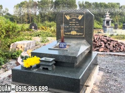 Mẫu mộ đá granite hỏa táng mang phong cách Anh Quân hiện đại #moda