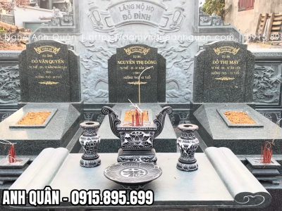 Những Mẫu Mộ đá granite cao cấp của Đá Anh Quân được rất nhiều gia đình, dòng họ lựa chọn.