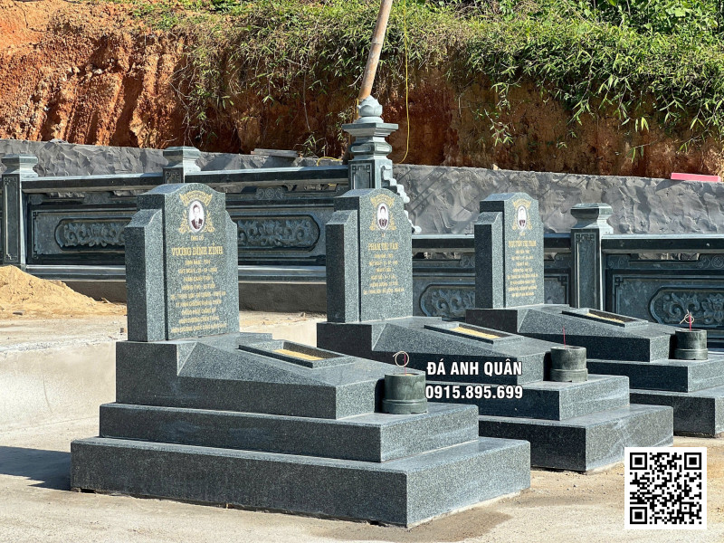 Lưu ý sửa mộ bằng mộ đá granite đẹp, chất lượng cao năm 2025 #moda 13 Mộ đá granite Anh Quân uy tín - chất lượng cao #moda