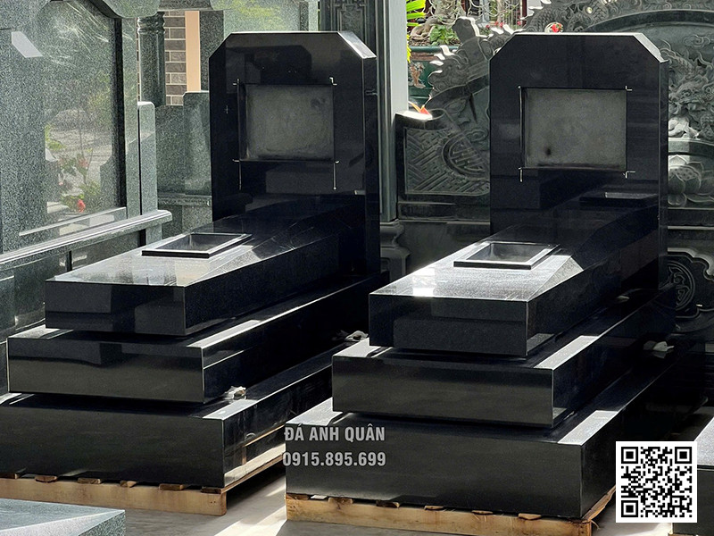 Xây Mộ, sửa Mộ cho người thân bằng Mẫu Mộ đá granite 3 cấp, nguyên khối #moda 8 Mẫu Mộ đá granite chất lượng cao 3 cấp