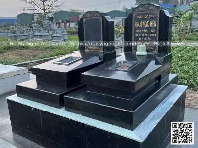 Mẫu Mộ đá granite đẹp cho Ông Bà - Cha Mẹ