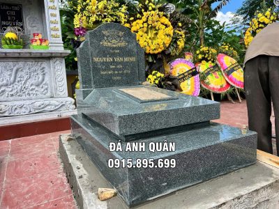 Lễ cúng hoàn mộ khi xây, sửa mộ phần - Mẫu Mộ đá granite đẹp 9 Xây Mộ - Sửa mộ bằng mộ đá granite