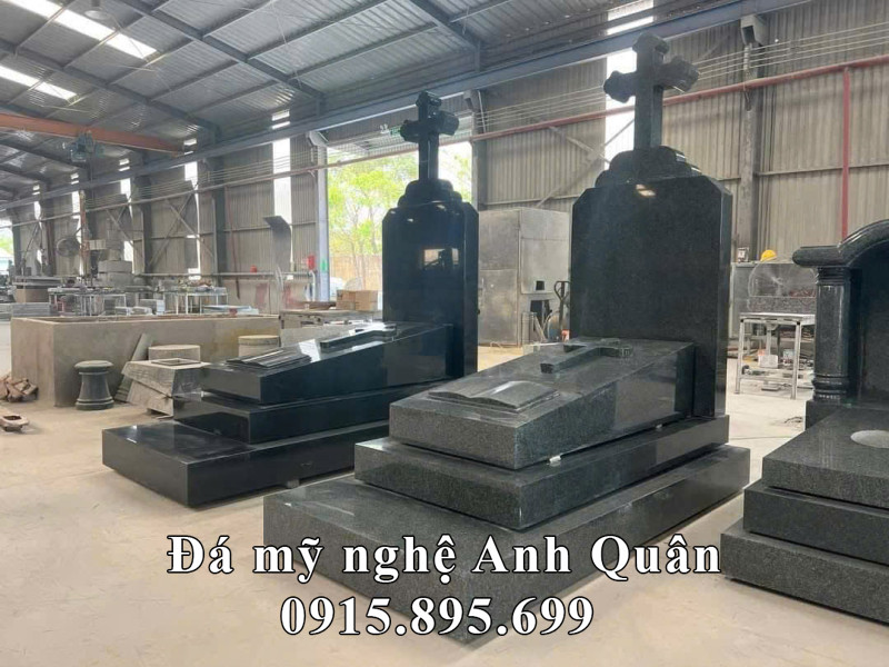 Kinh Nghiem Xay Mo da Cong giao granite dep trang trong