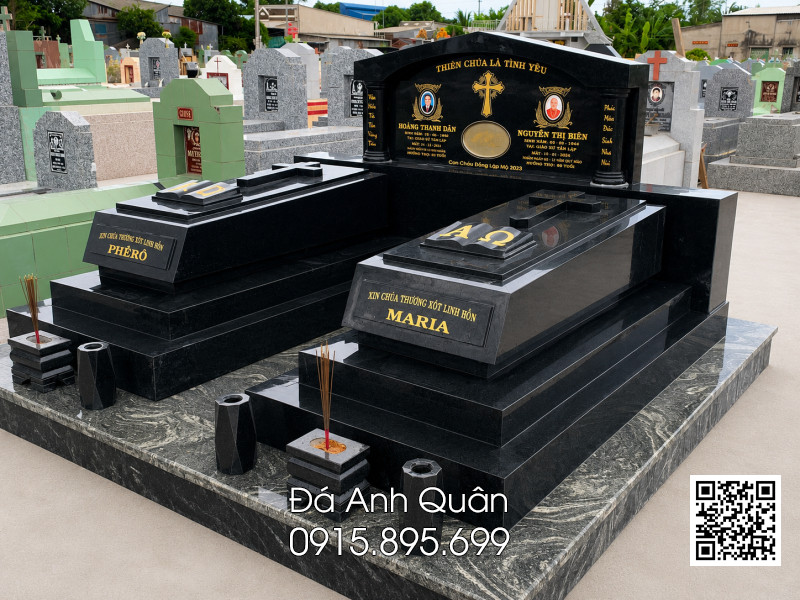 Xay Mo Cong giao dep Lang Mo da granite Cong giao