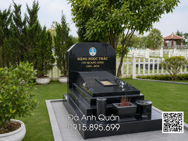 Mau Mo da granite tai Hoa vien nghia trang sinh thai